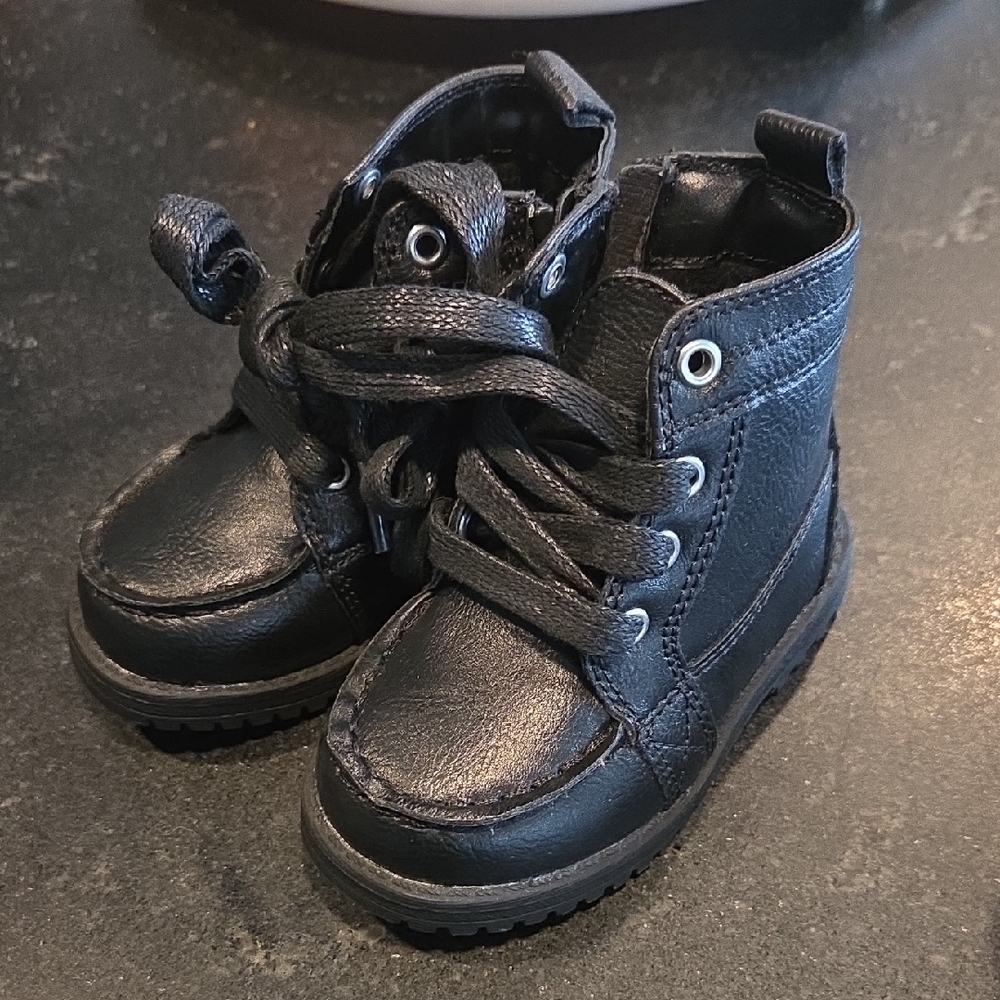 The Children's Place Black Kids Boots